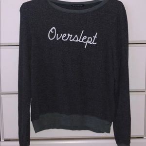 Wildfox "overslept" sweater